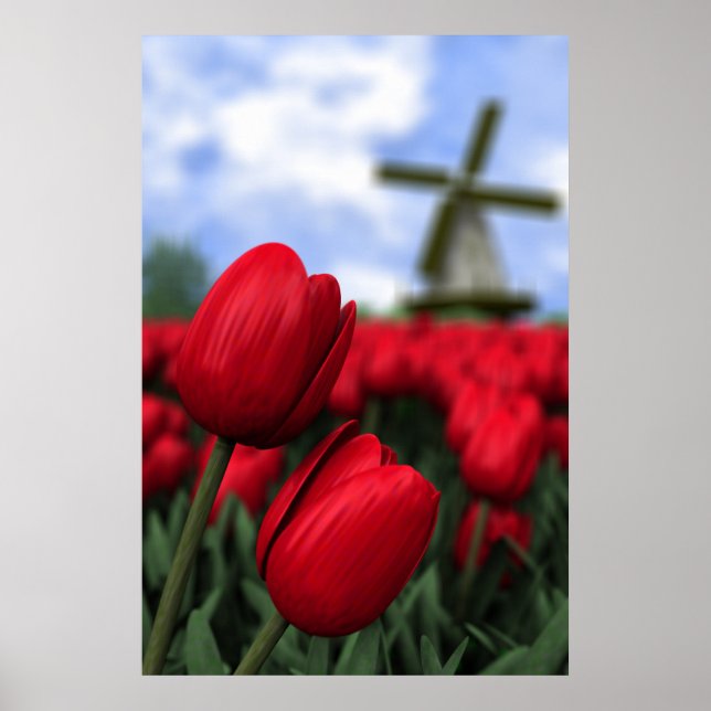 Poster Tulipes (Devant)