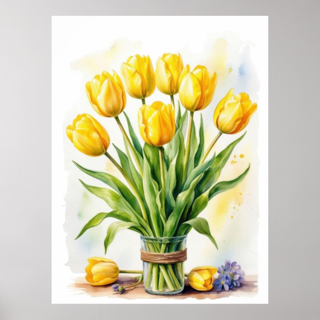 Poster Tulipes (Devant)