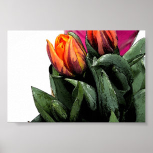 Poster Tulipes à nouveau