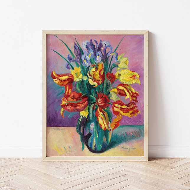 Poster Tulipes de perroquets | Henri Manguin (Créateur téléchargé)