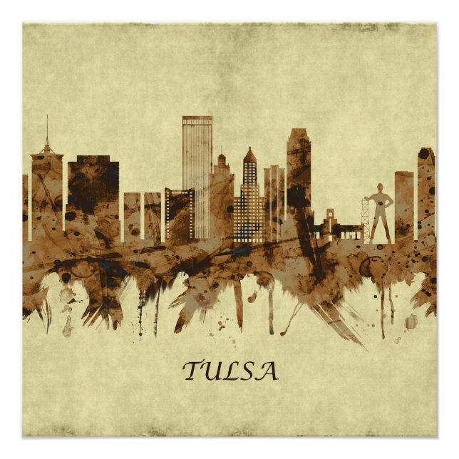 Poster Tulsa Oklahoma (Devant)