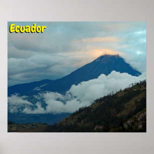 Poster Tungurahua, Équateur