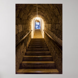 Poster Tunnel dans une ancienne mine de sel