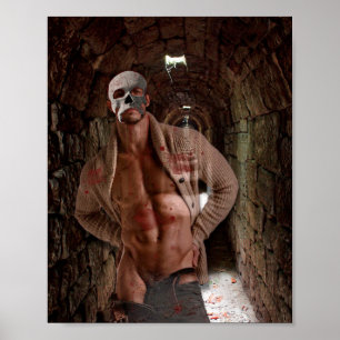 Poster Tunnel de pierre fantôme de SlipperyJoe Hallowee