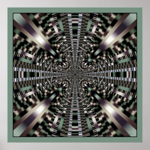 Poster Tunnel du train à puce