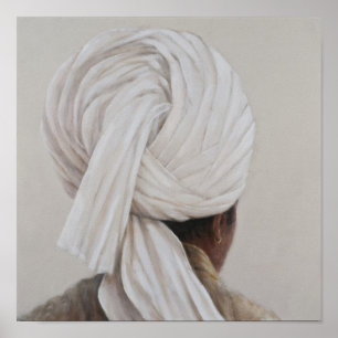 Poster Turban blanc 2014