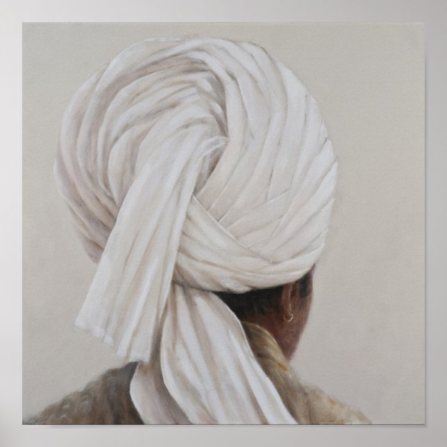 Poster Turban blanc 2014 (Devant)