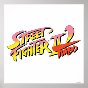 Poster Turbo Street Fighter II