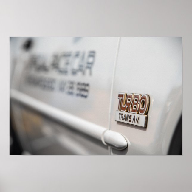 Poster Turbo Trans Am 1989 (Devant)