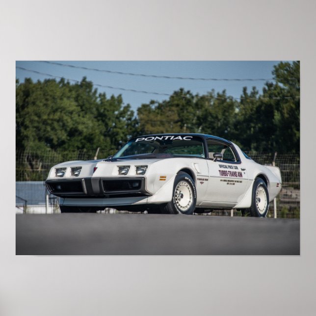 Poster Turbo Trans Am Pace Car 1980 (Devant)