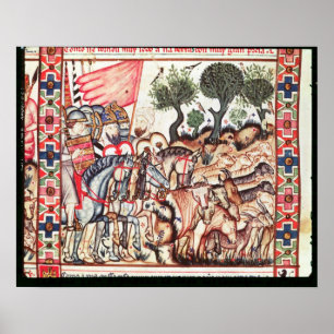 Poster Turcs et Maures Retrouvant leur terre