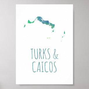 Poster Turks & Caicos