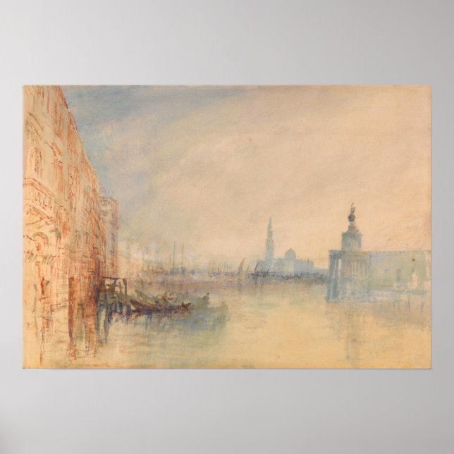 Poster Turner - Bouche De Grand Canal, Venise (Devant)
