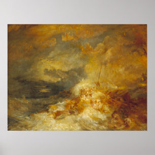 Poster Turner - Catastrophe En Mer