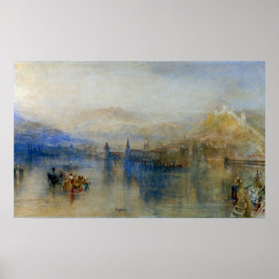 Poster Turner - Lucerne Du Lac