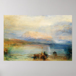 Poster Turner - Rigi rouge