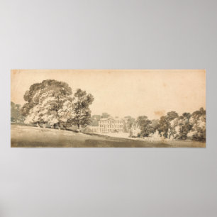 Poster Turner - Trois Maison Géorgienne Storiée Dans Le P