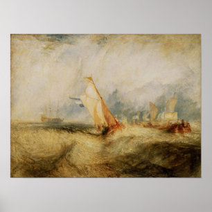 Poster Turner - Van Tromp allant pour plaire à son maître