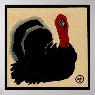 Poster Turquie - Antiquaire, Illustration de livre coloré