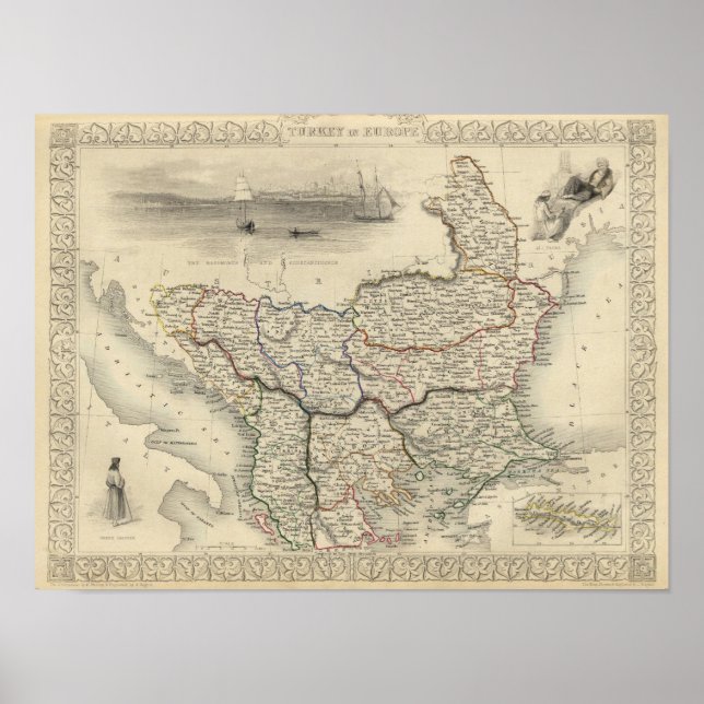 Poster Turquie En Europe (Devant)