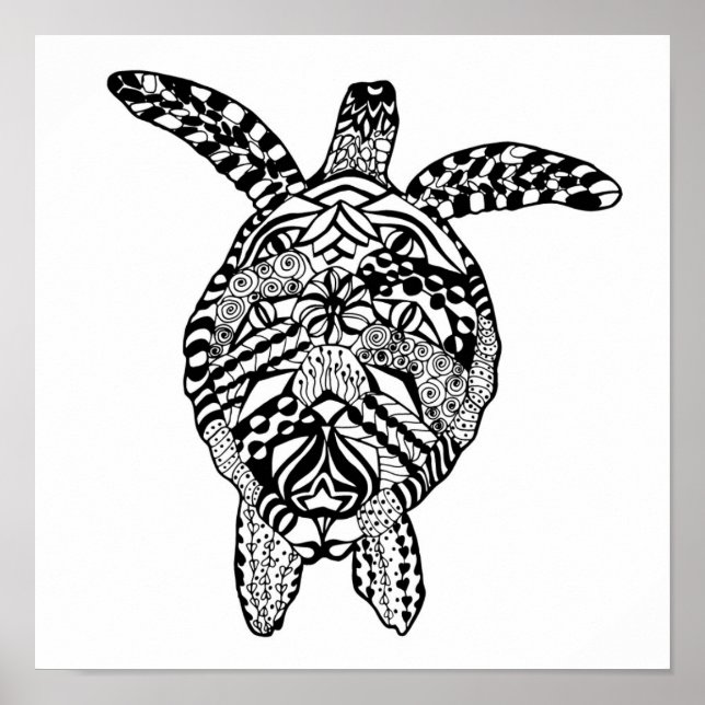 Poster Turtle 2 (Devant)