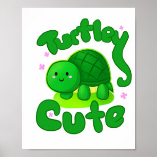 Poster Turtle Cute
