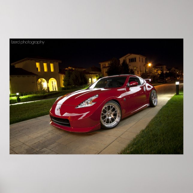 Poster Tu's 370z (Devant)