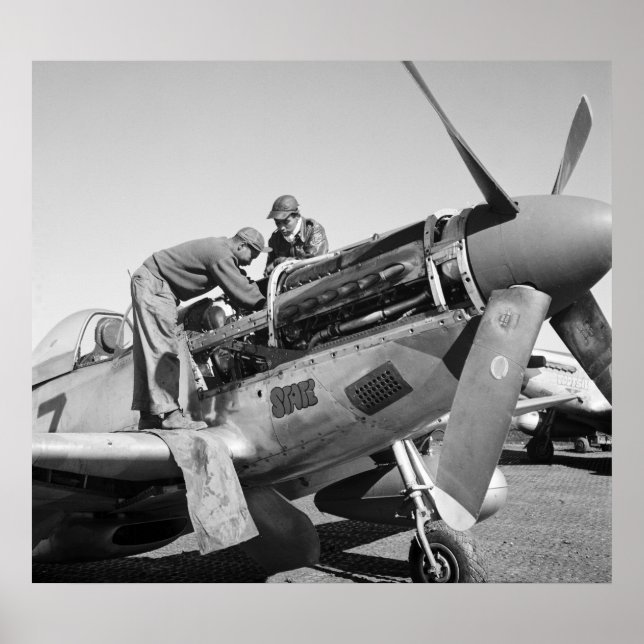 Poster Tuskegee Airmen : 1945 (Devant)