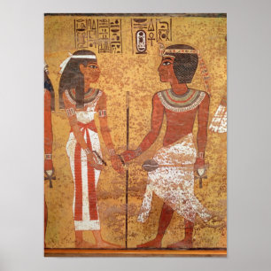 Poster Tutankhamun et son épouse, Ankhesenamun