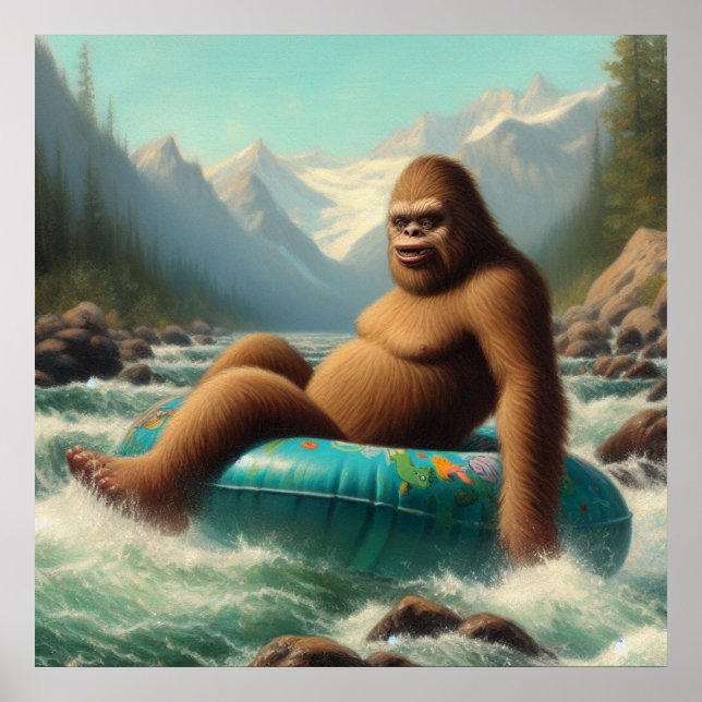Poster Tuyauterie Bigfoot (Devant)