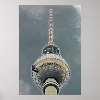 Poster Tv Tower (Fernsehturm), Berlin (tv2)