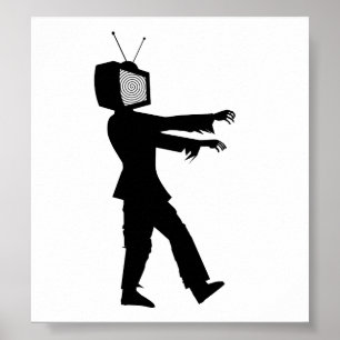 Poster TV zombie
