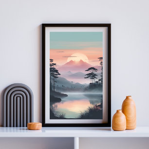 Poster Twin Peaks sous le soleil rosé