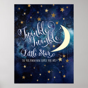 Poster Twinkle Twinkle Little Star