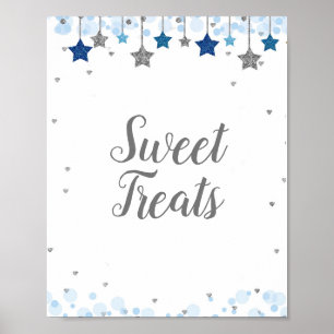 Poster Twinkle Twinkle Watercolor Sweet Treats Sign