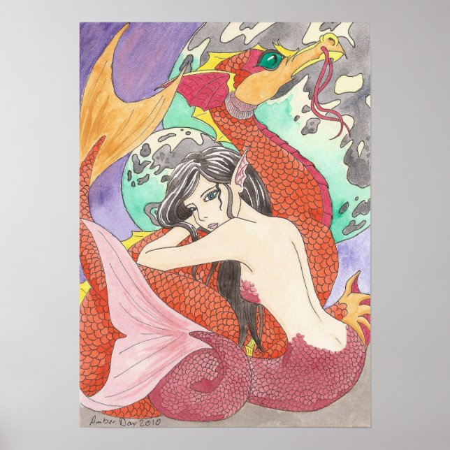 Poster Twins Fire (Devant)