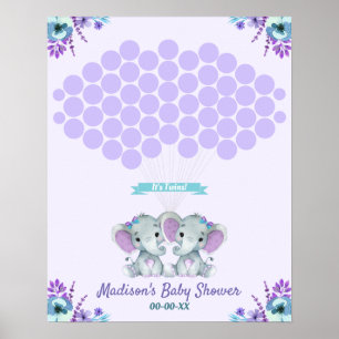 Poster Twins Guest Book Alternative Signer Page Girls