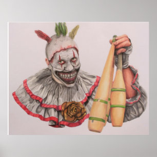 Poster Twisty the Clown