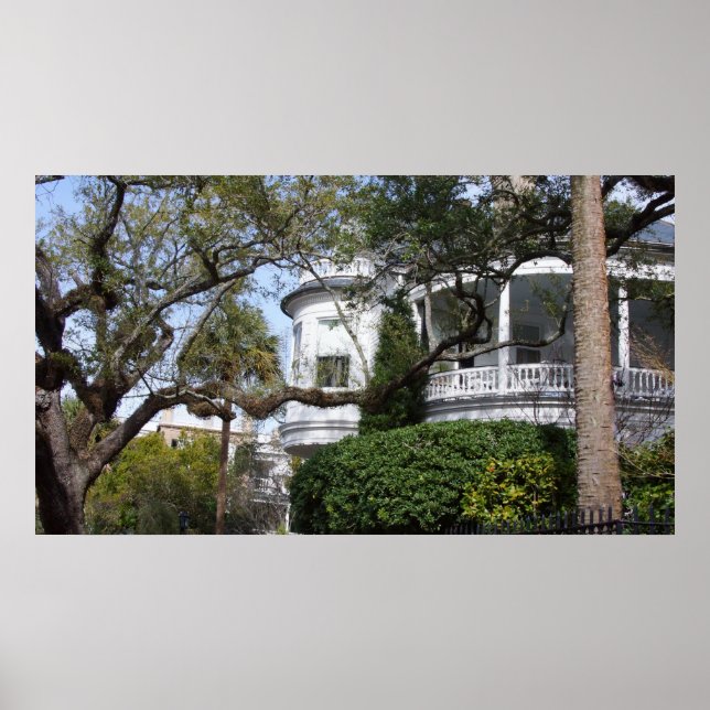 Poster Two Meeting Street Inn, Charleston, SC (Devant)