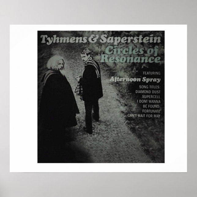 Poster Tyhmens Saperstein Cercles de résonance Album C (Devant)