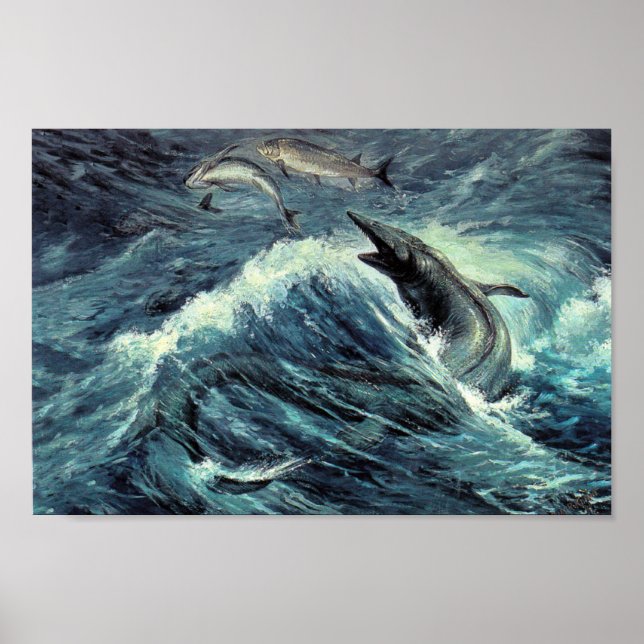 Poster Tylosaurus (Devant)