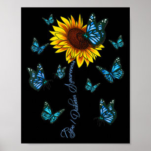 Poster Type 1 Sensibilisation au diabète Relation du diab