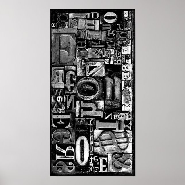 Poster Type d'impression (Devant)