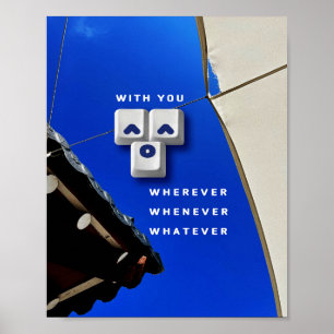 Poster typographie_1_avec l'affiche matte you_1