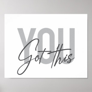 Poster Typographie moderne, simple, cool Vous Avez Ça