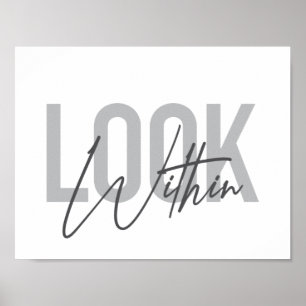 Poster Typographie urbaine moderne, simple et cool
