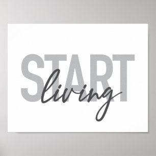 Poster Typographie urbaine moderne, simple et cool Commen