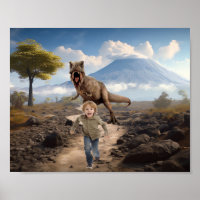 Tyrannosaurus Dinosaur Arrière - plan photographiq