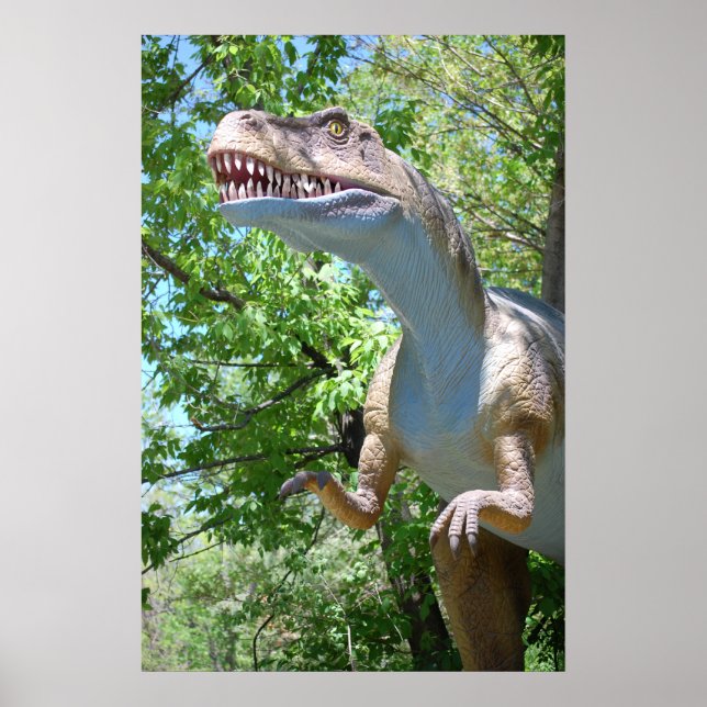 Poster Tyrannosaurus T-Rex Dinosaur (Devant)
