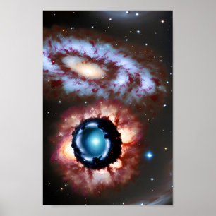 Poster U.F.O. et Collides de Galaxie dans un événement co